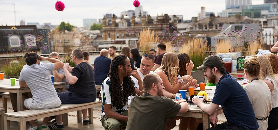 Runway east Borough Market Rooftop terrace