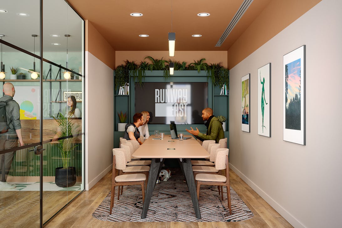 Runway East Bloomsbury – An example meeting room