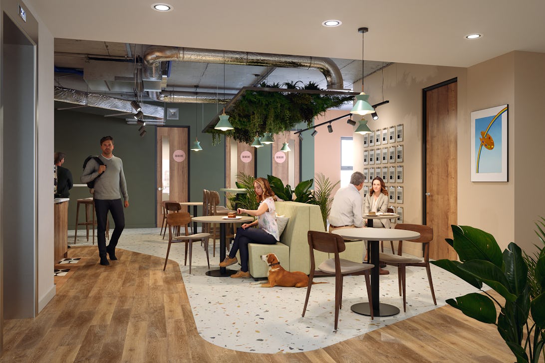 Runway East Bloomsbury – Example breakout space