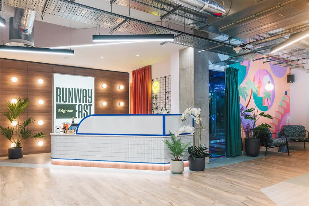 Runway East Brighton – Reception area