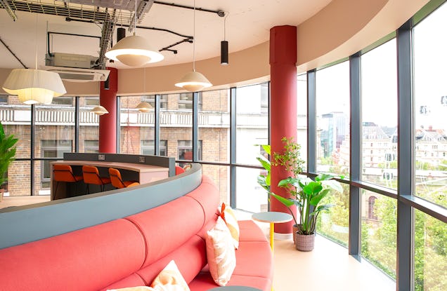 Break out space at Runway East Birmingham near private serviced offices