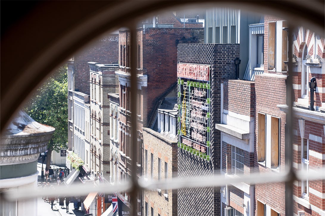 Raymond Revuebar as seen from the 4th floor office at Runway East Wardour Street