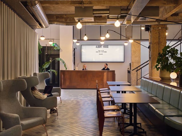 Reception are for Fora Albert House
