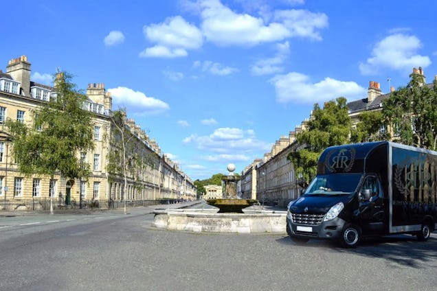 Roman Removals Van