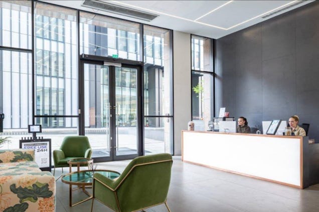 The Space Aldgate Reception Area