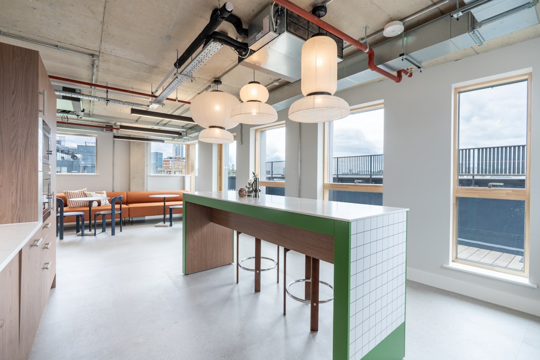 An enterprise suite at Runway East Borough High Street with it's own balcony