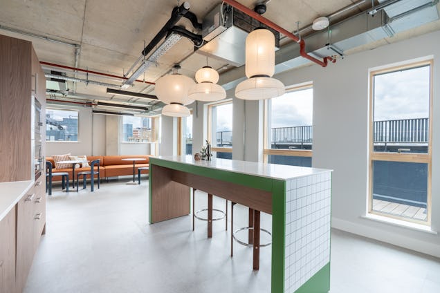 An enterprise suite at Runway East Borough High Street with it's own balcony