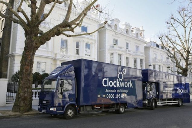 Clockwork Removals Bristol Vans