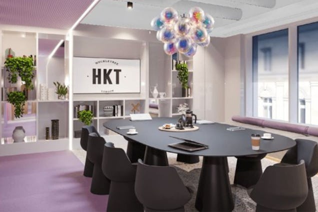 Huckletree - Oxford Street Meeting Room