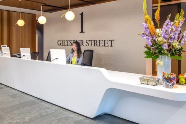 Landmark Farringdon Reception Area