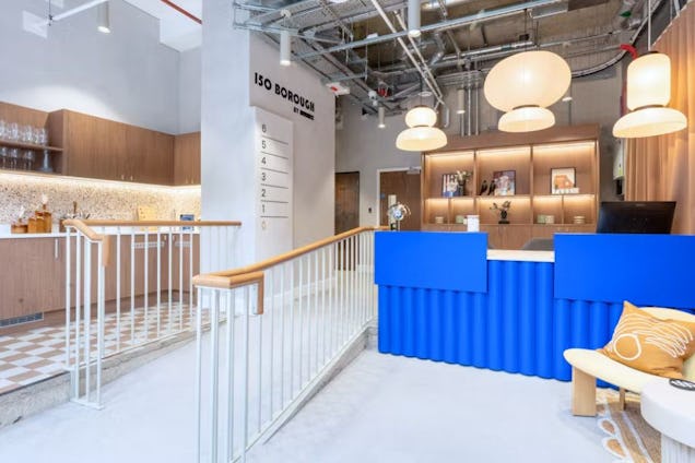 Runway East Borough High Street Reception Area