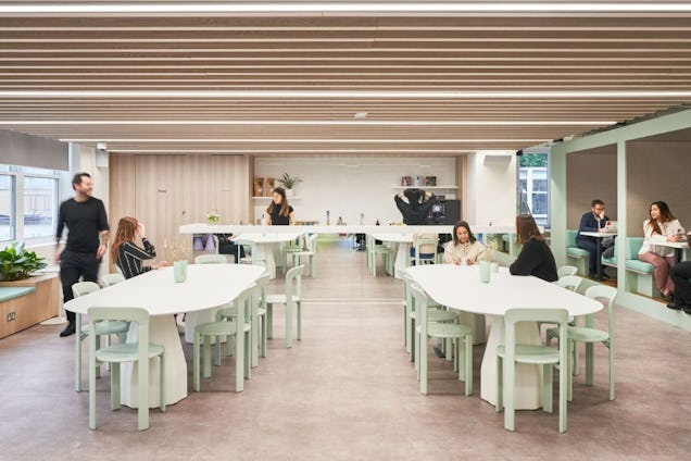Huckletree Oxford Circus Communal Area