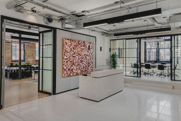 The Mills Fabrica Reception Area