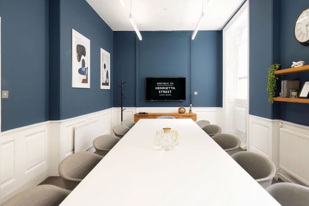 The Boutique Workplace Company - 7-9 Henrietta Street Meeting Room