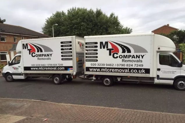 MTC Removals Vans