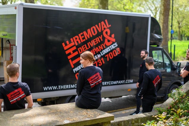 The Removal & Delivery Company Van and Workers