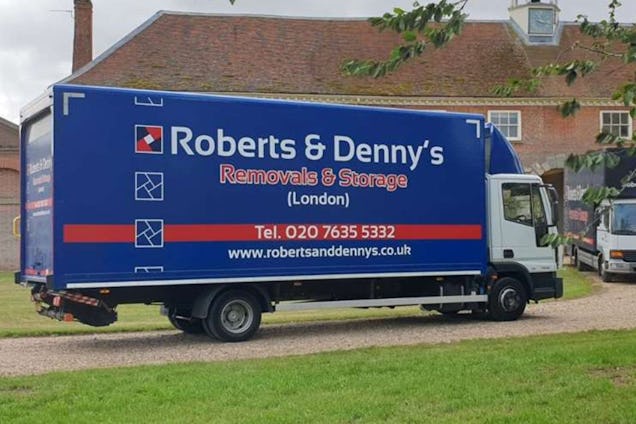 Roberts & Denny's Removals and Storage Van