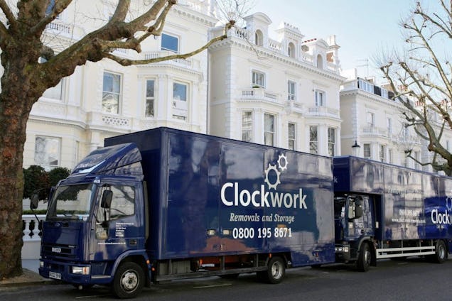 Clockwork Removals Vans