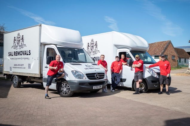 Sal Removals Vans and Workers