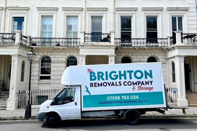 The Brighton Removals Company Van