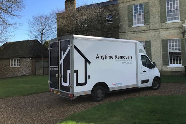 Anytime Removals Van