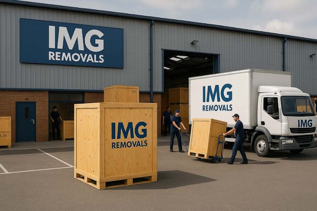 IMG Removals Van