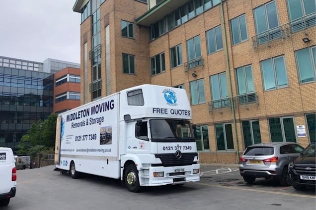 Middleton Moving Birmingham Van