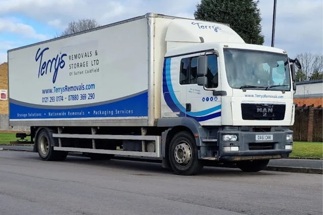 Terry's Removal & Storage Ltd Van