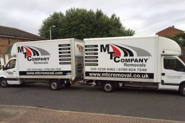 MTC Office Relocations London Vans