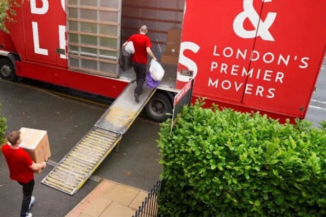 Bond & Lewis Van Loading