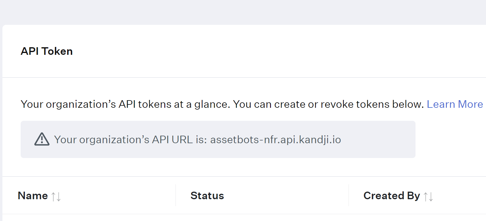 Kandji API URL
