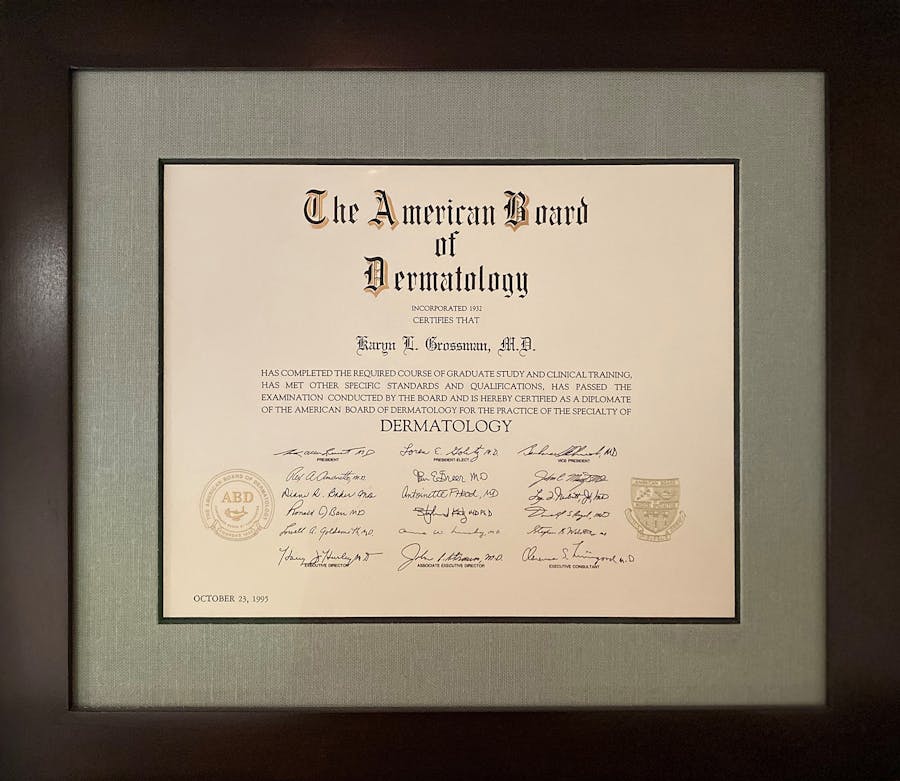 The American Board of Dermatology