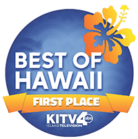 Best of Hawaii First Place award by KITV4