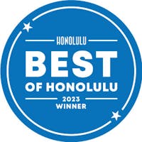 Best of Honolulu 2023 Winner award