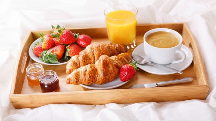Frühstück im Bett
