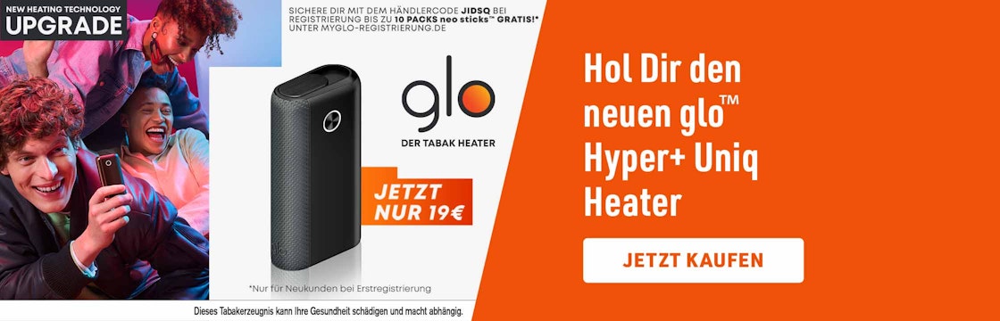 Hol Dir den neuen glo™ hyper+ Uniq Heater