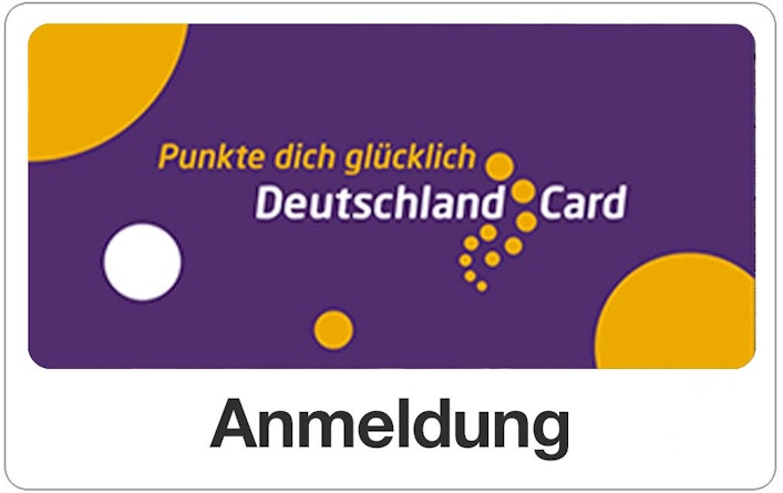DeutschlandCard Anmeldung