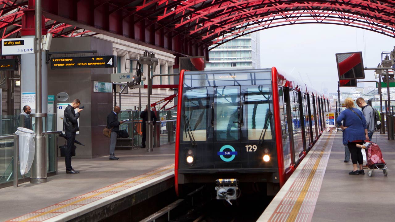 underground at the station