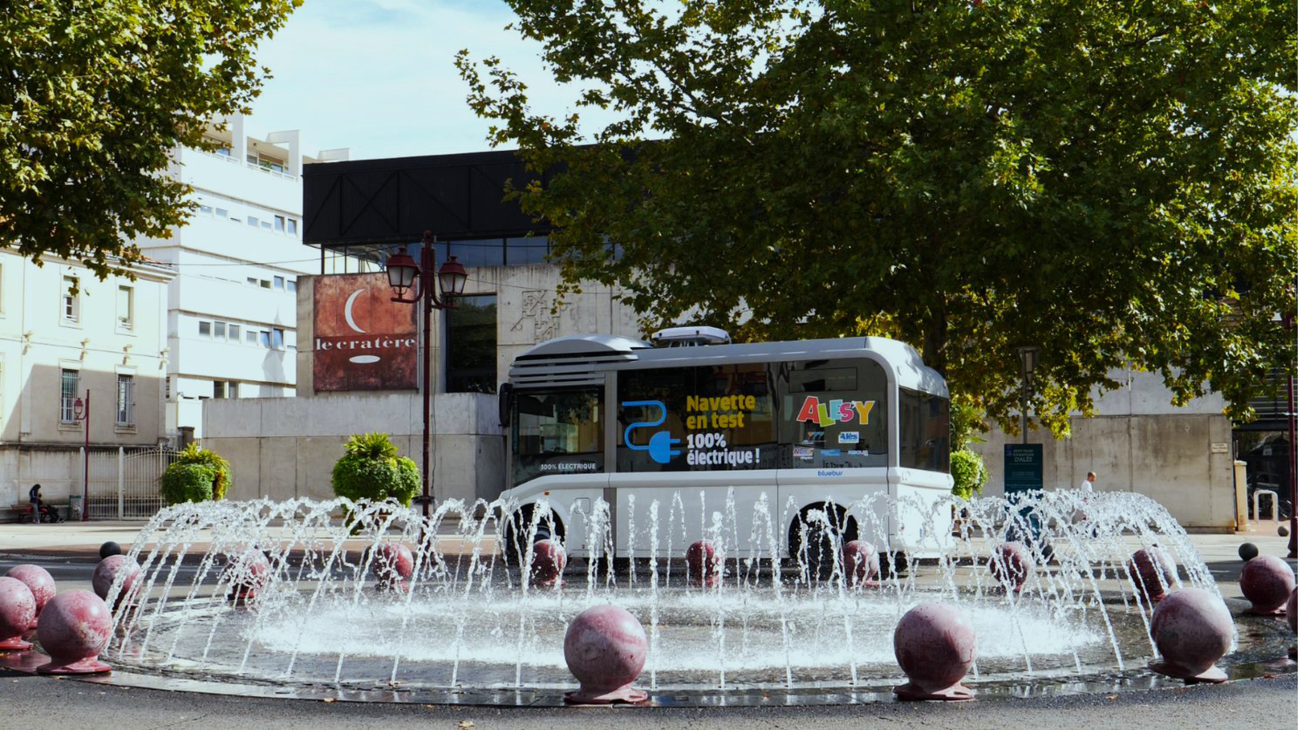 an electric bus