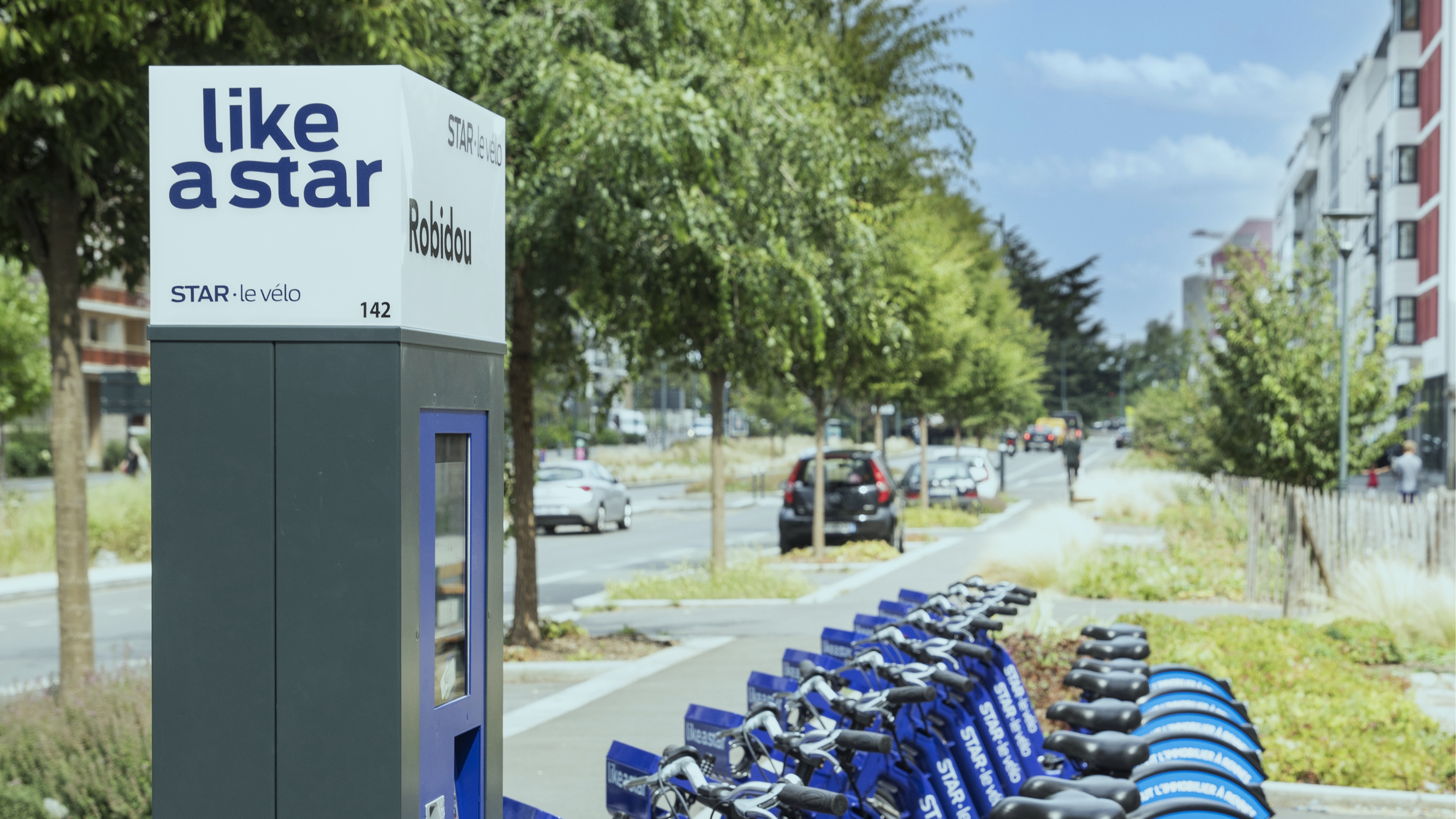 se deplacer à velo à Rennes avec star