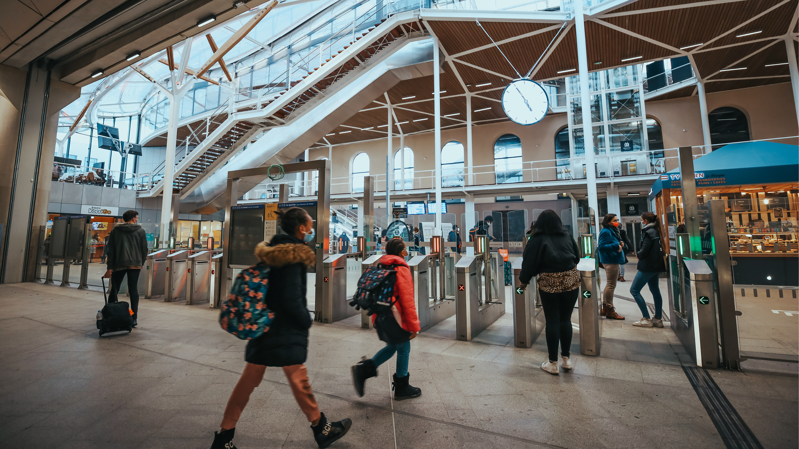 une station de métro