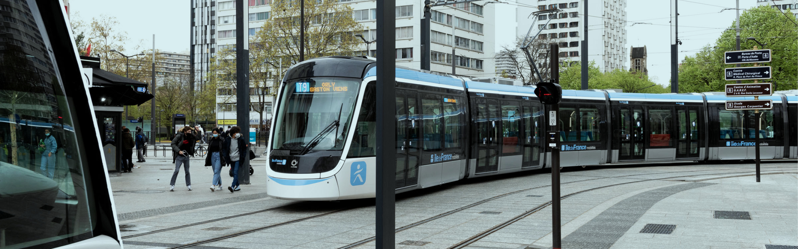 La circulation du Tram en pleine ville, une solution rapide et propre