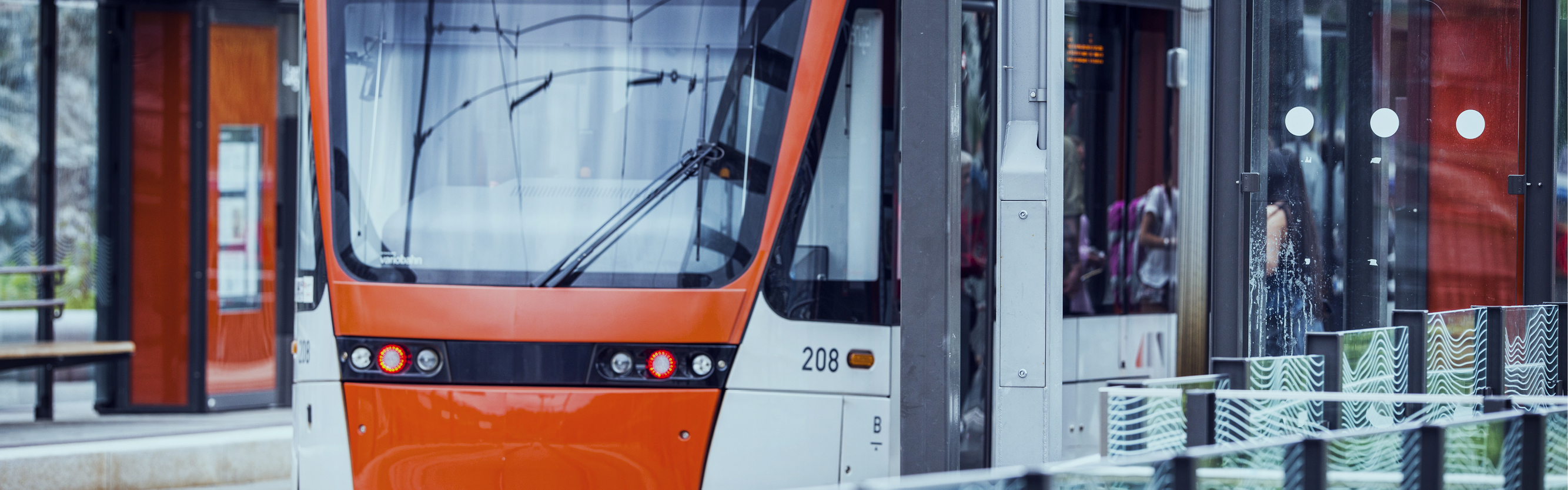 Ligne de tramway gérée par Keolis