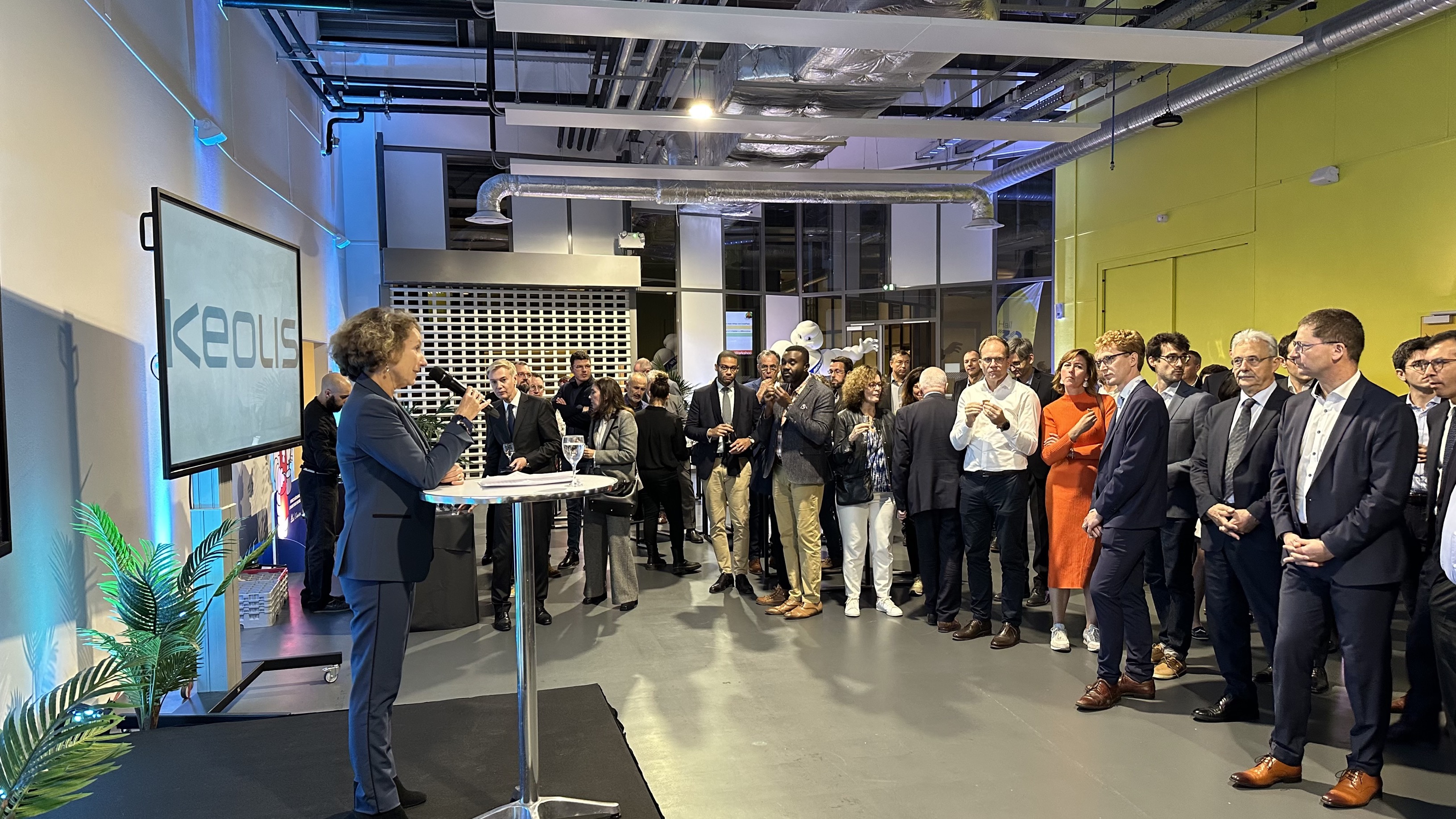 Conférence au stand keolis aux RNTP 2023