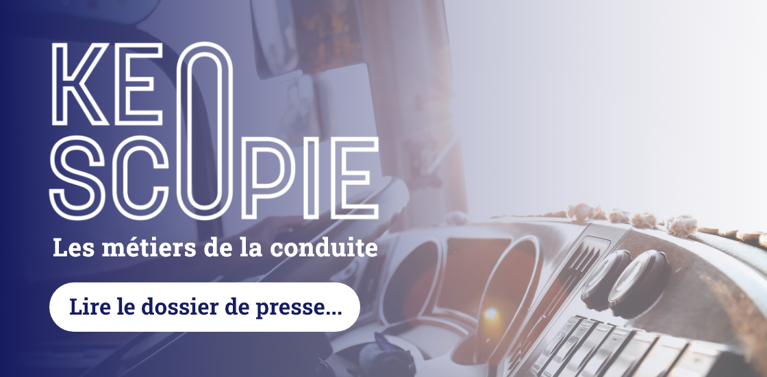 Lire le dossier de presse keoscopie, les métiers de la conduite