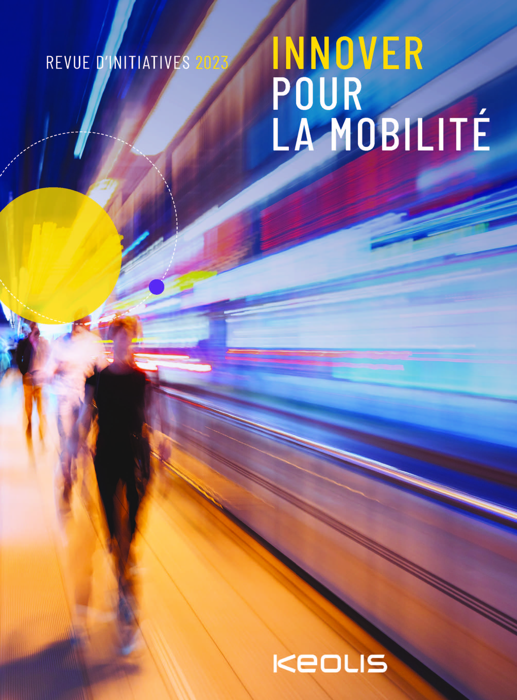 Couverture du PDF Keolis initiative 2023 en anglais