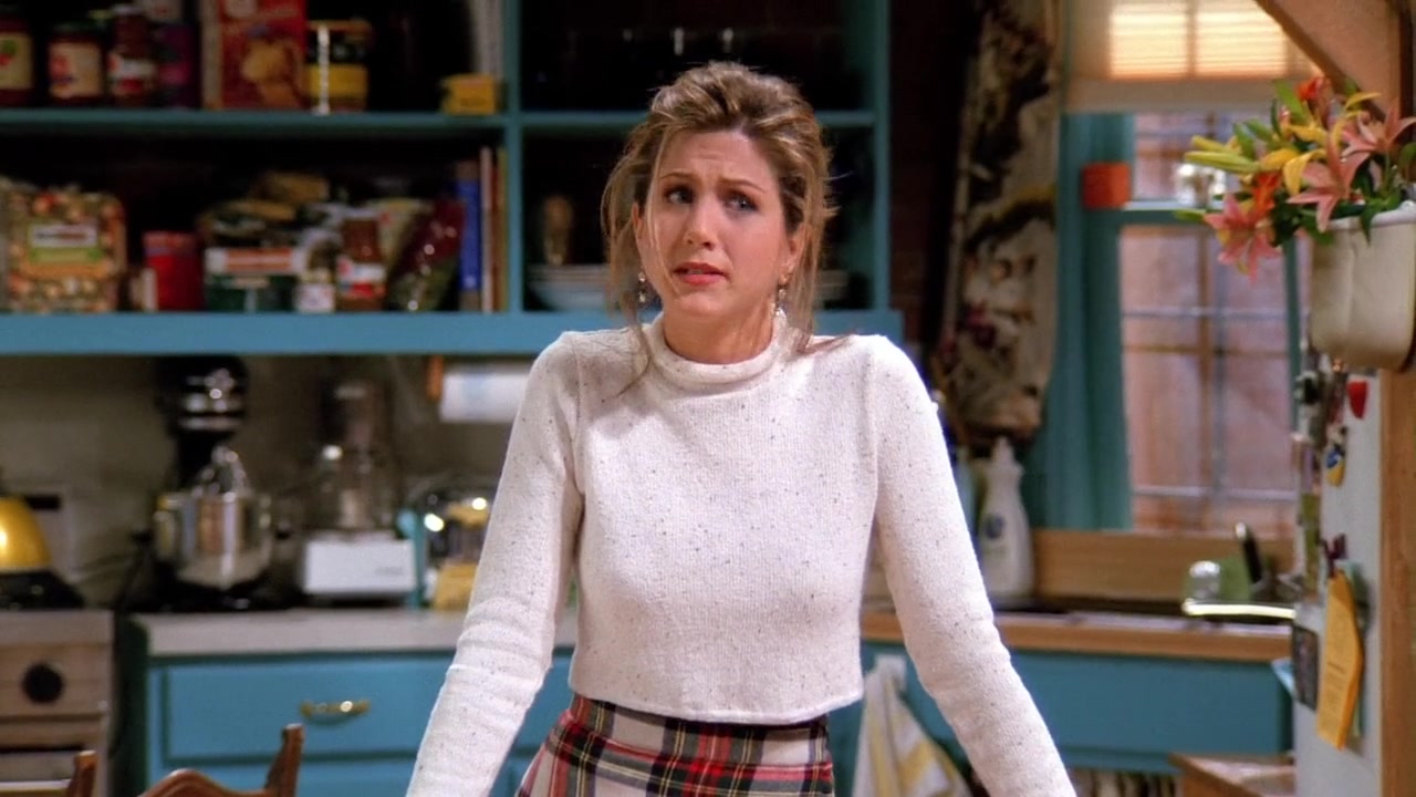 Rachel green saia xadrez cheap