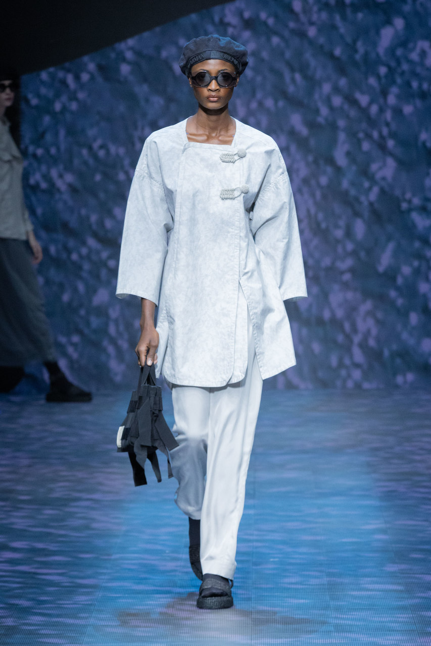 Emporio armani catwalk discount