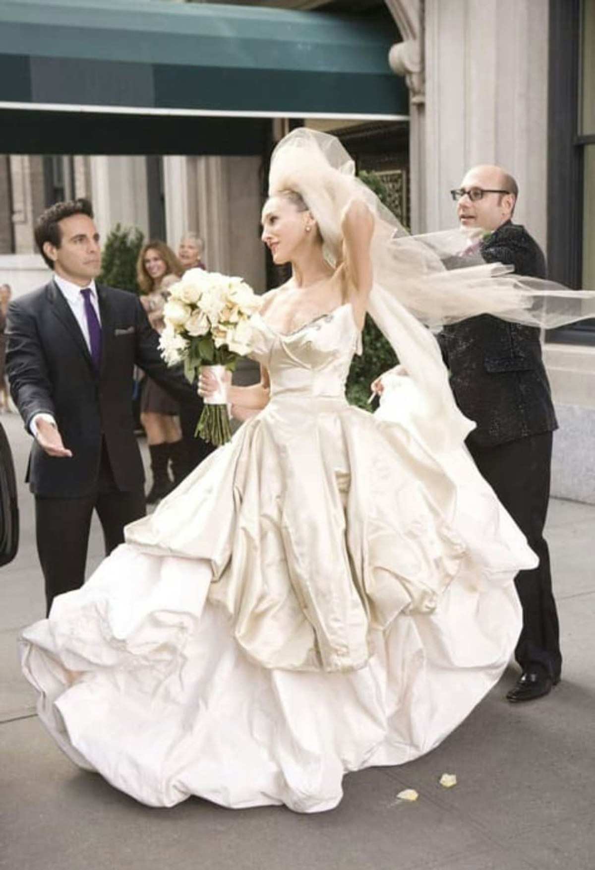 Vestido de noiva de “Sex and the City” completa 10 anos