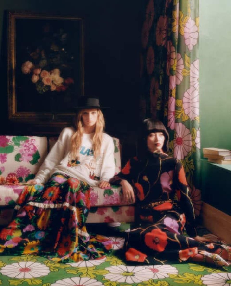 Gucci e sua cápsula inspirada no trabalho do estilista Ken Scott